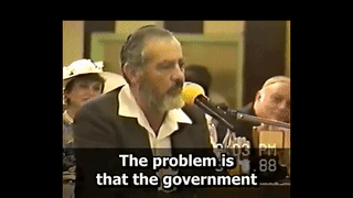 Rabbi Meir Kahane on 9 months of an Intifada!! 00:00:55